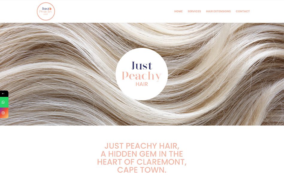 Just Peachy Hair